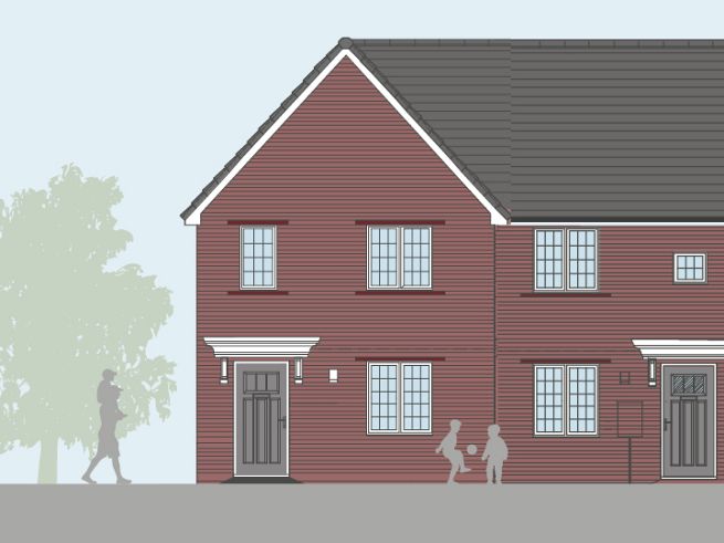 3 bedroom house - artist's  impression subject to change
